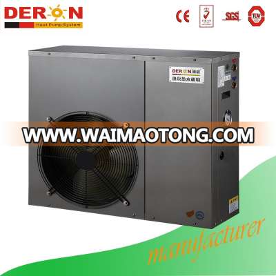 Mini Deron high efficiency CE certified air source heat pump instant tankless hot water